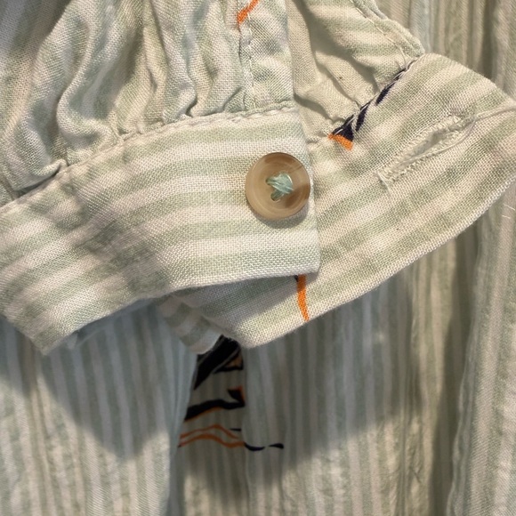 Anthropologie Carolita Printed Tiered Shirt Dress - Picture 7 of 8